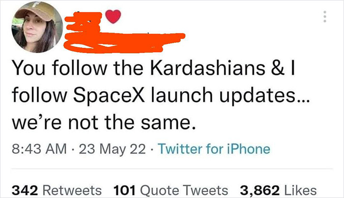 8. The people are divided—some don’t like the Kardashians.