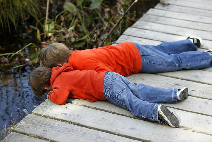 5. Have two children so they can watch one another.