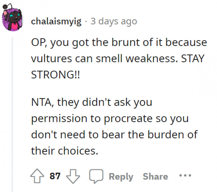 Let this be a reminder that it's okay to say no, especially to entitled strangers.