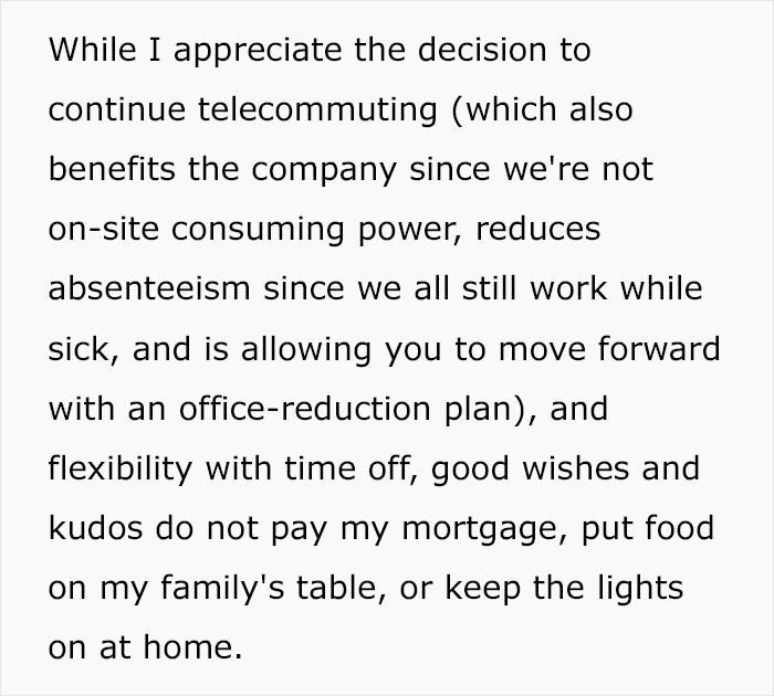 Good Wishes Don't Pay Mortgages