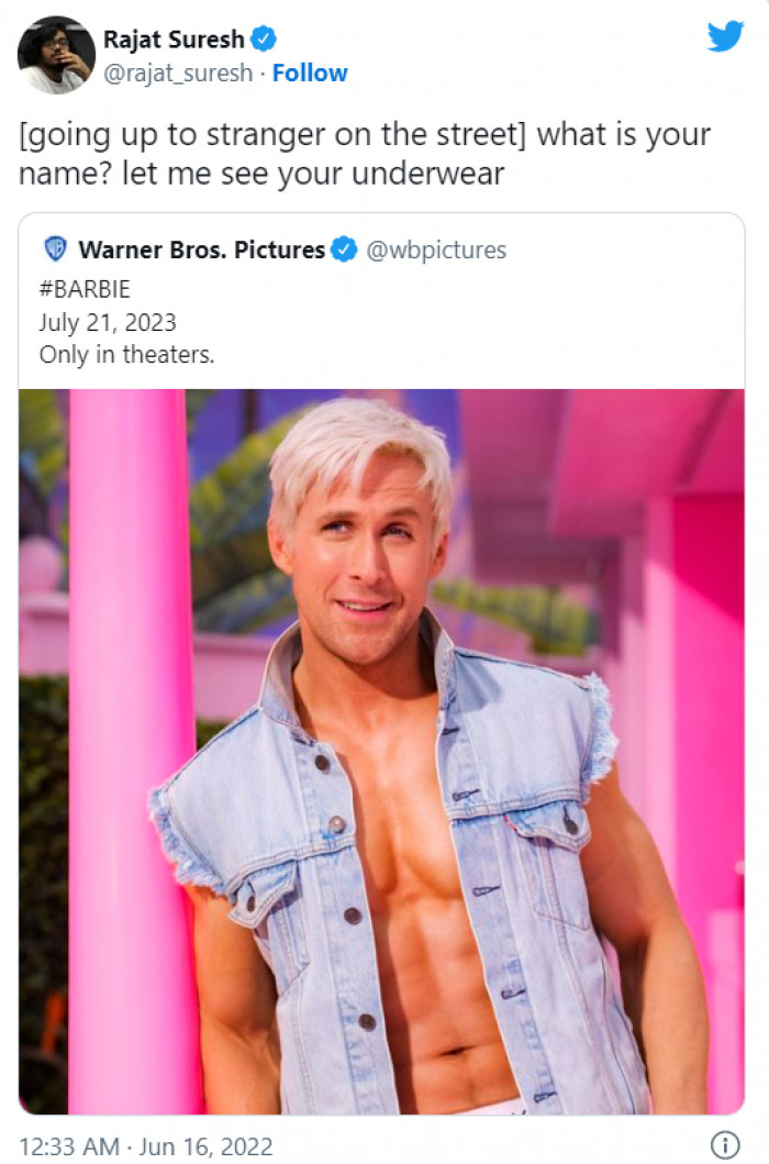 3. That is so far from the Ken that millions of young girls wanted to date when they grew up, but this look does have that kind of vibe