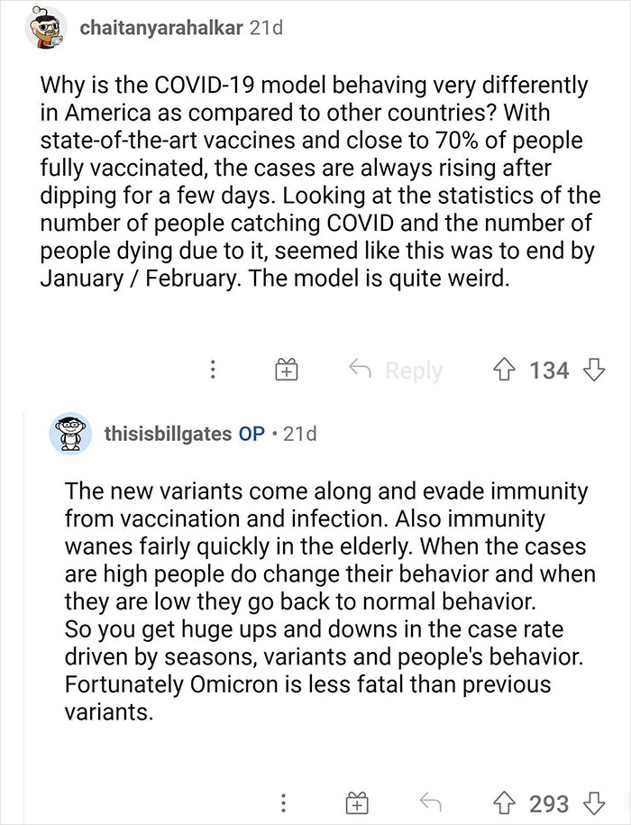 27. Gates' thoughts on the COVID-19 model