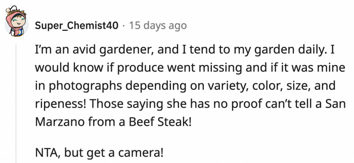 If you visit your garden daily, you would be very familiar with the variety of your fruits and veggies...