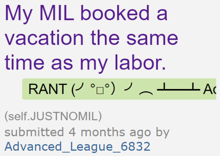 The OP is pregnant with her firstborn, and what her MIL did made her disappointed.