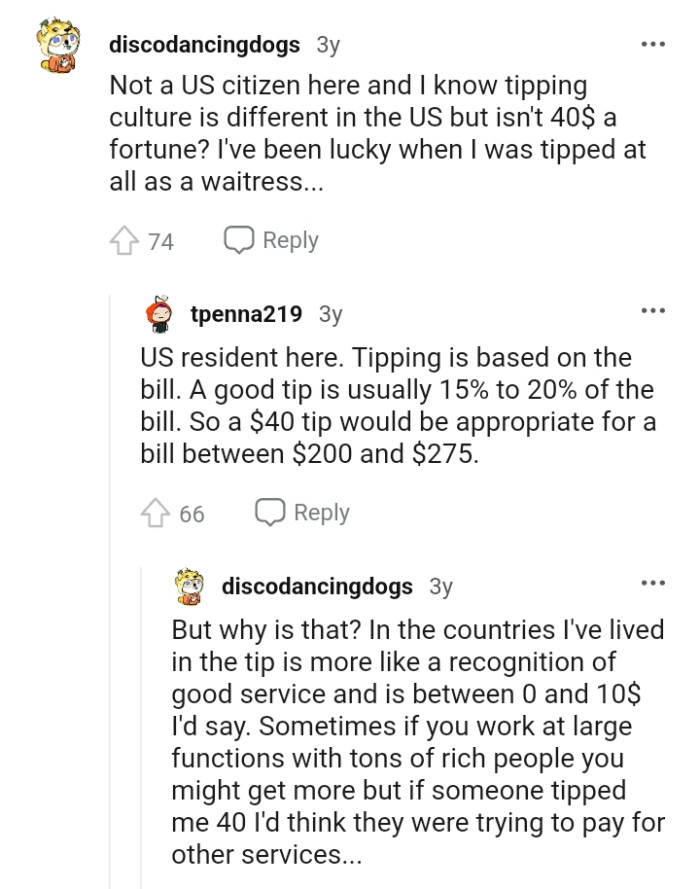 This Redditor has been lucky when they were tipped