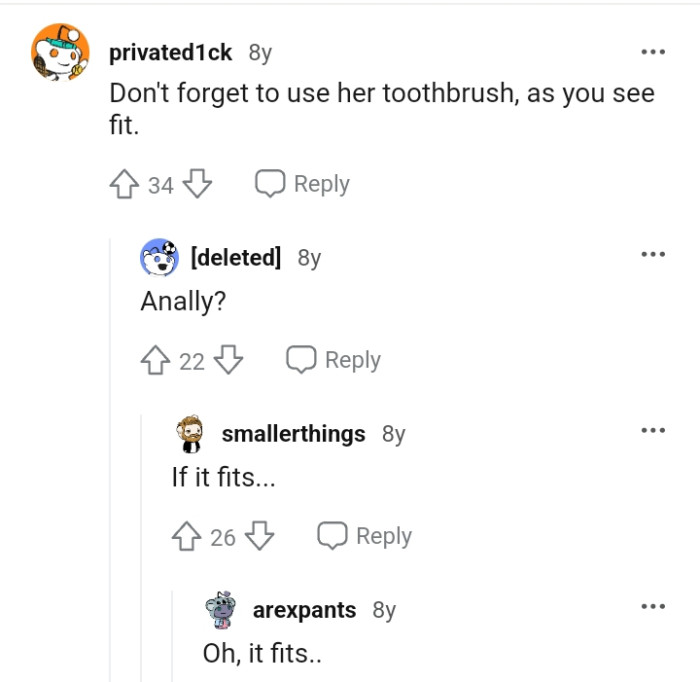 The Reddit Post Got Hundreds of Comments, and Here Are a Bunch of Them for You to Read Through Below