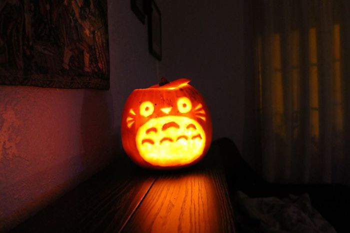 23. A surprised-looking Totoro