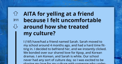 Korean Teen Furiously Snaps At Caucasian Friend Over Her Bizarre Fetish For Korean Culture