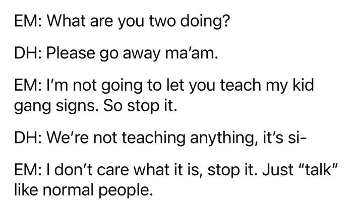 The woman decided to come back with more of her drama.