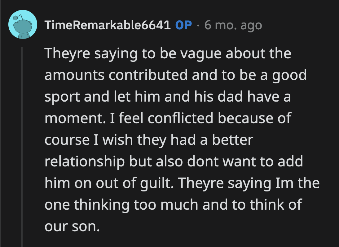 It Is Not Up to OP to Improve the Relationship Between Her Ex and Their Son. He Is Responsible for That.