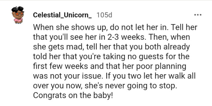 Let's head into the comments section and find out what other Redditors have to say to OP