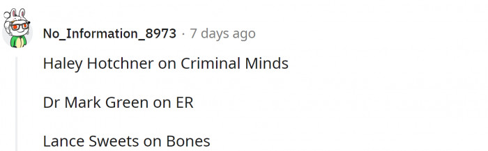 19. So many good people...