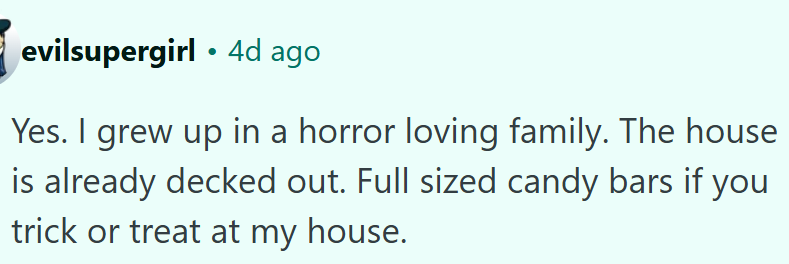 Ideal for a horror-loving family.