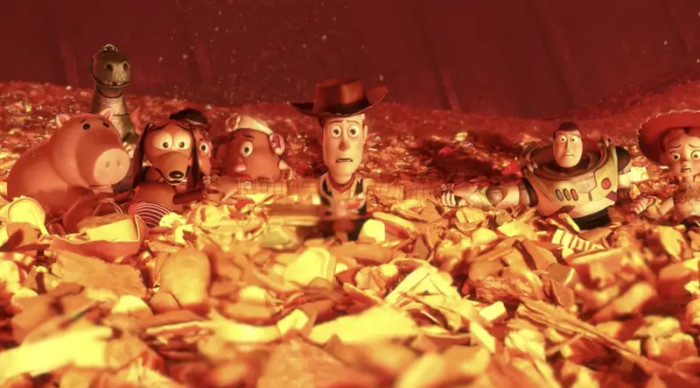 15. Toy Story 3 - When the gang held hands in the incinerator