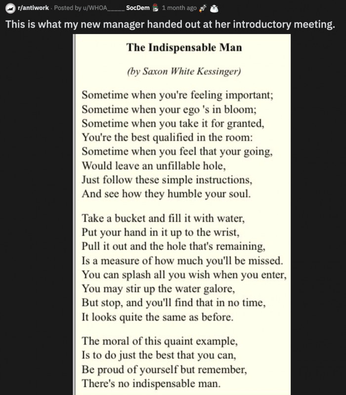 32. This rule is for everyone, right? Right?