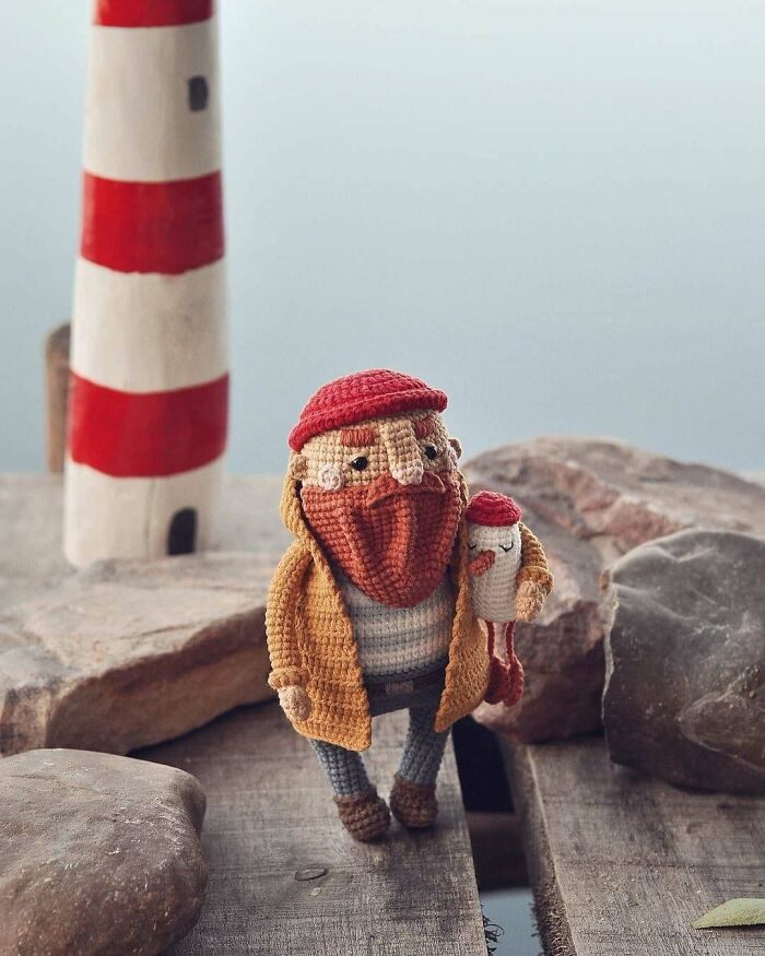 48. Lighthouse Keeper Bjorn And His Friend, A Seagull Named Bert