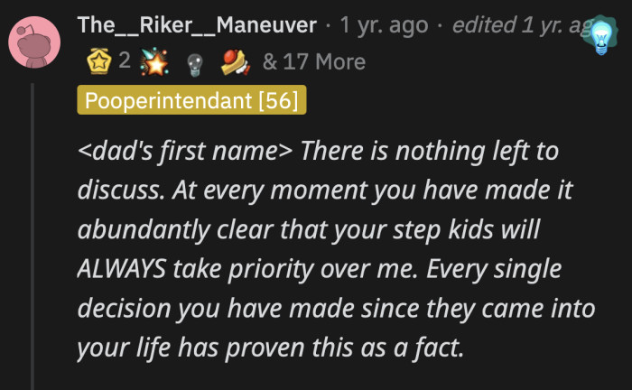 A Redditor gave OP an idea how he can communicate with his dad like an adult, just the way he expects him to
