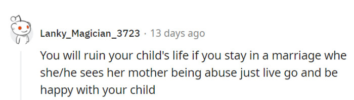 Staying in a gloomy marriage makes her child the critic of life's worst show.