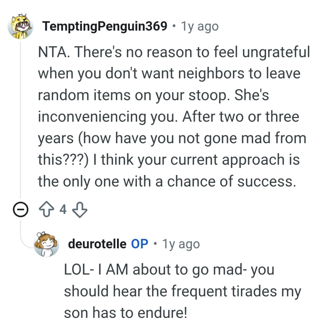 There's No Reason for the OP to Feel Ungrateful