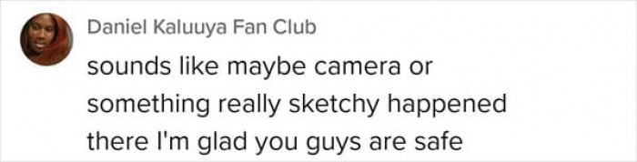 It's always better to be on the safe side