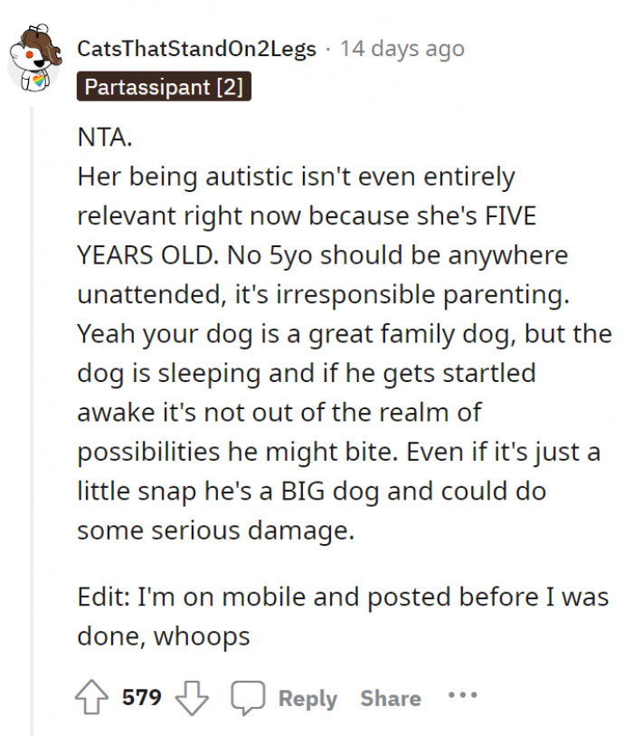 ...And here are some takes from Reddit users about the OP’s situation: