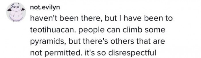 Follow the rules, people