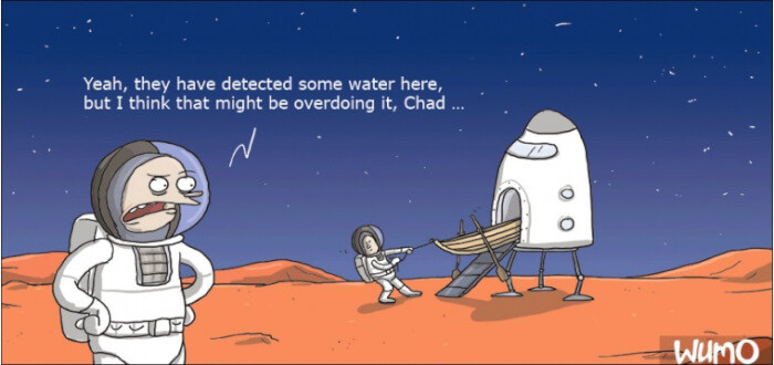 7. A discovery on Mars