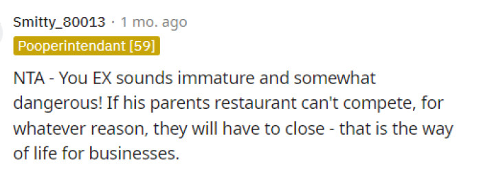 Her ex does sound immature, and it seems like he's either looking for a reason to talk to her or just trying to make things worse.