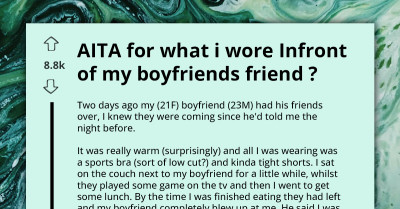 Woman Faces Boyfriend’s Wrath for Dressing Provocatively While His Friends Were Over