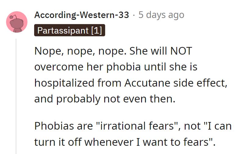 Accutane or Accu-tantrum? Looks like we're in for a wild ride until fear hits the fan.
