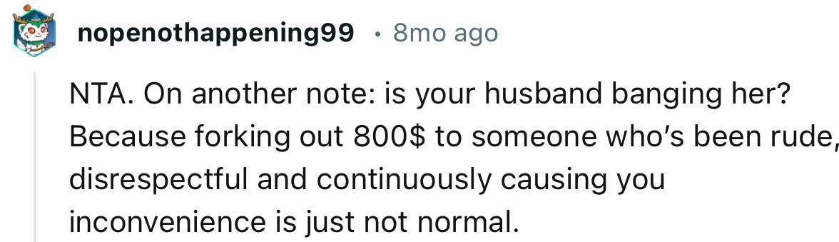 Accusations… Accusations!