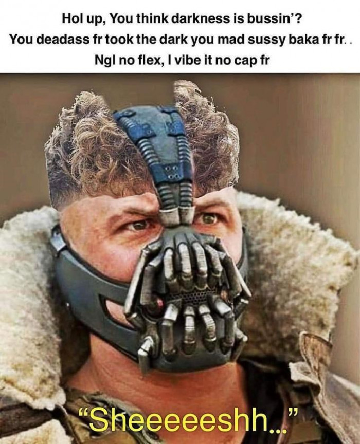 17. And we're wrapping it up with this piece; the bussin' is not actually giving a good hairline on this man's forehead