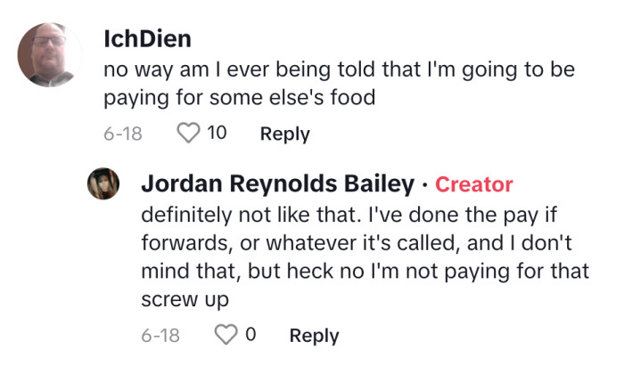 It's a mistake on the cashier's part.