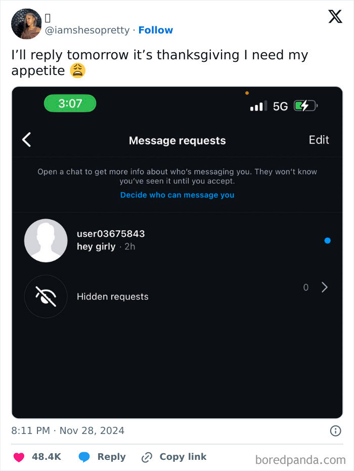 30. When you need your appetite