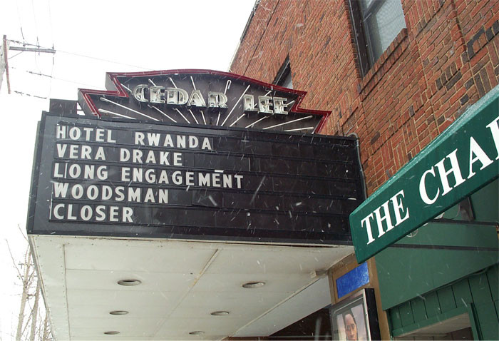 36. The reason the young ones called the theater.