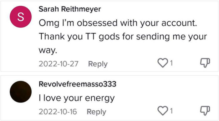 25. People love her energy