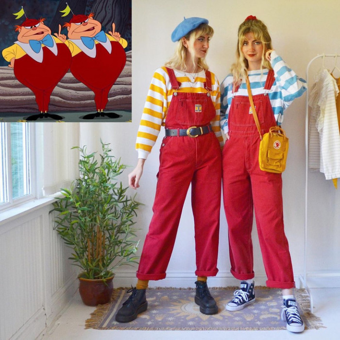 11. Tweedle Dee and Tweedle Dum from Alice in Wonderland
