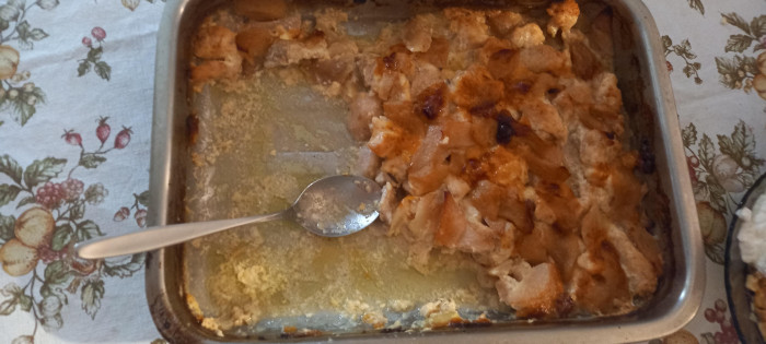 10. “My stepfather’s baked chicken breast with apple, pear, and cheese. My mom nearly threw up”