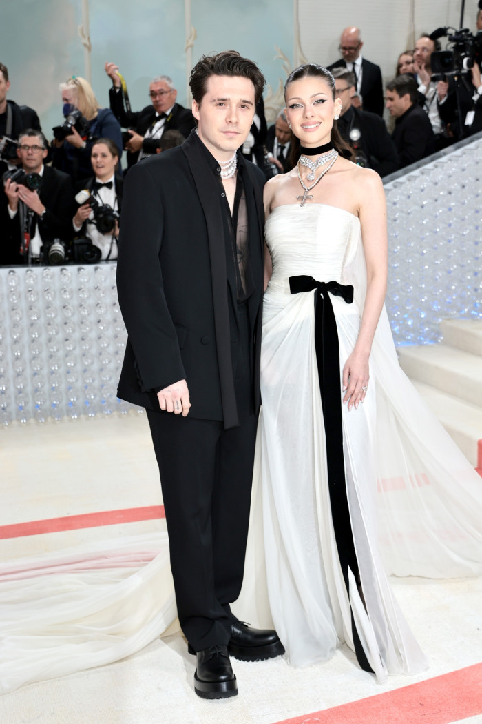 Brooklyn Beckham and David and Victoria Beckham, headline related to resurfaced interview