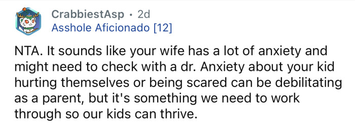 It might be time to see a doctor.