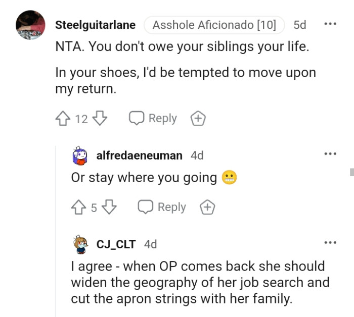 This Redditor would be considering moving out as well