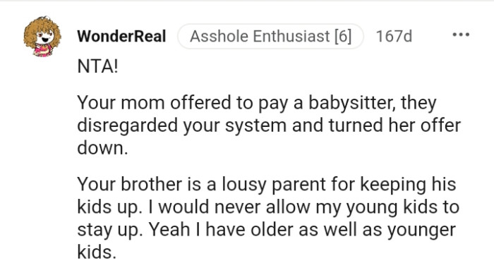 And the comments roll in...