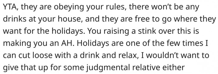 17. They've obeyed her rules by refusing to show up.