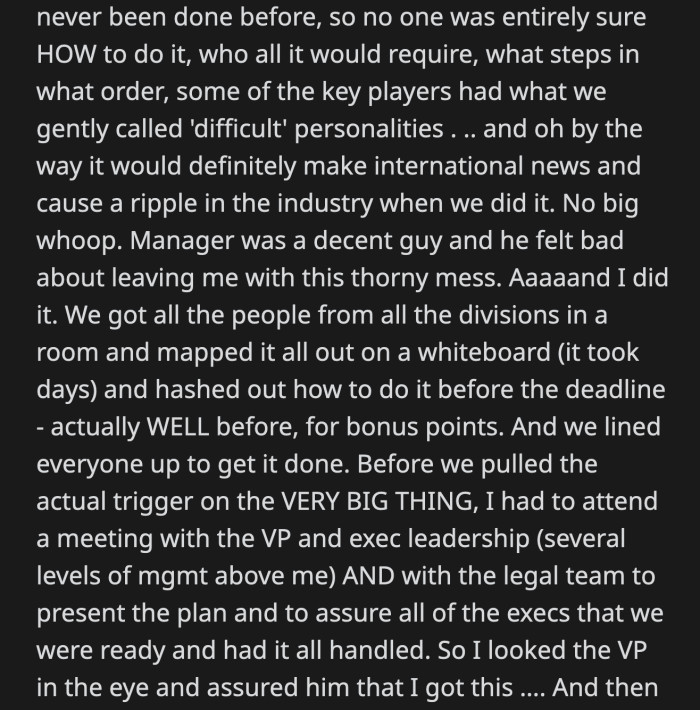 The reputation she cultivated over her two-decade-long tenure took a nosedive. Anything she did was deemed wrong in her new manager's eyes.