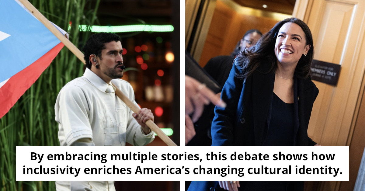 AOC takes a sharp jab at Donald Trump, suggesting he missed the point of the Bad Bunny halftime performance.