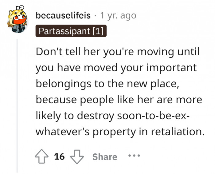 15. Your roommate is a living disaster for you.