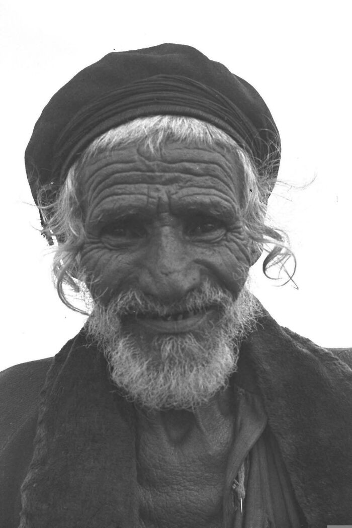 A Portrait Of An Old Yemenite Man At The Ein Shemer Immigrant’s Camp