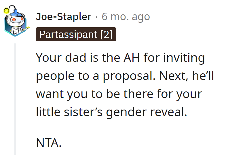 Is the family turning into a reality show? Waiting for the popcorn-worthy episodes.