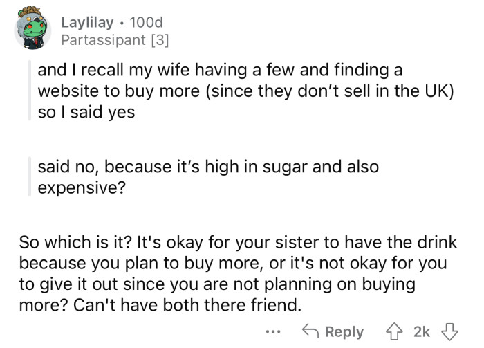 Here's how the Reddit community reacted to u/Adventurous_Bat8695: