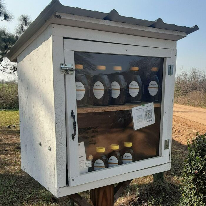 9. I Buy Honey From Backroad Beekeeper Stands. This One Was On A Georgia Dirt Road